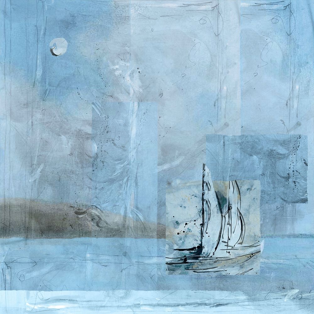 Sailboats art print by Marta Wiley for $57.95 CAD