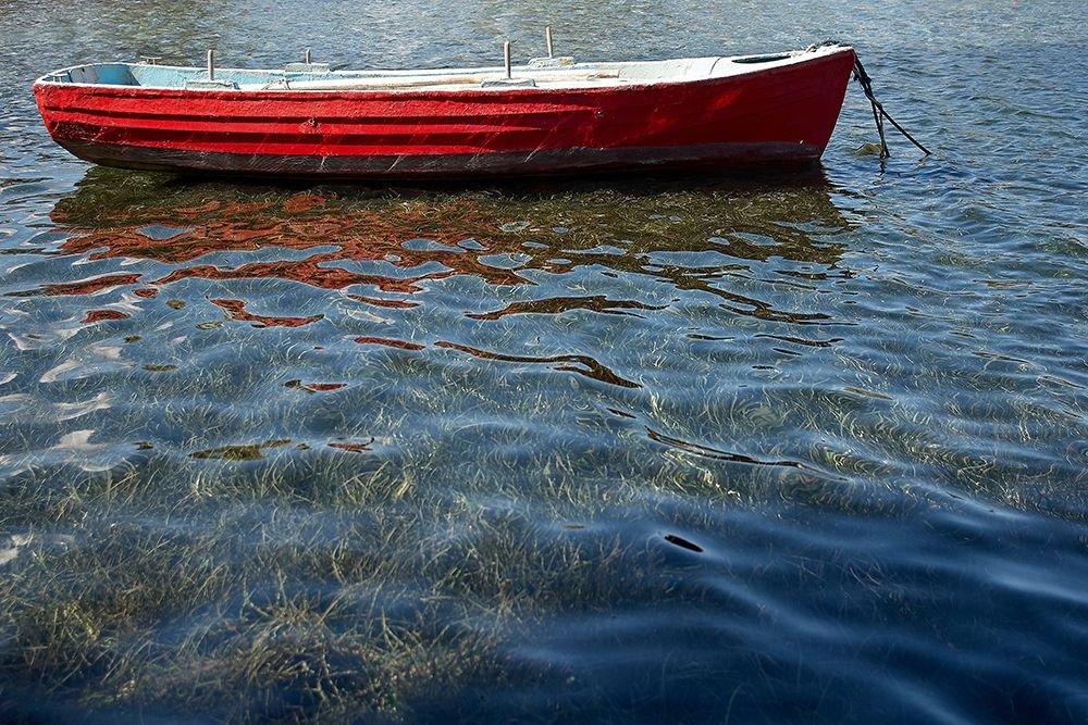 Red Boat art print by Lynda White for $57.95 CAD