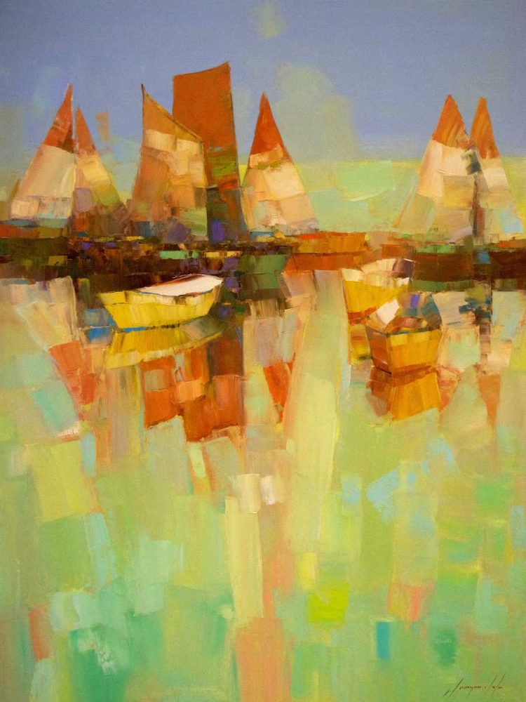 Harbor art print by Vahe Yeremyan for $57.95 CAD
