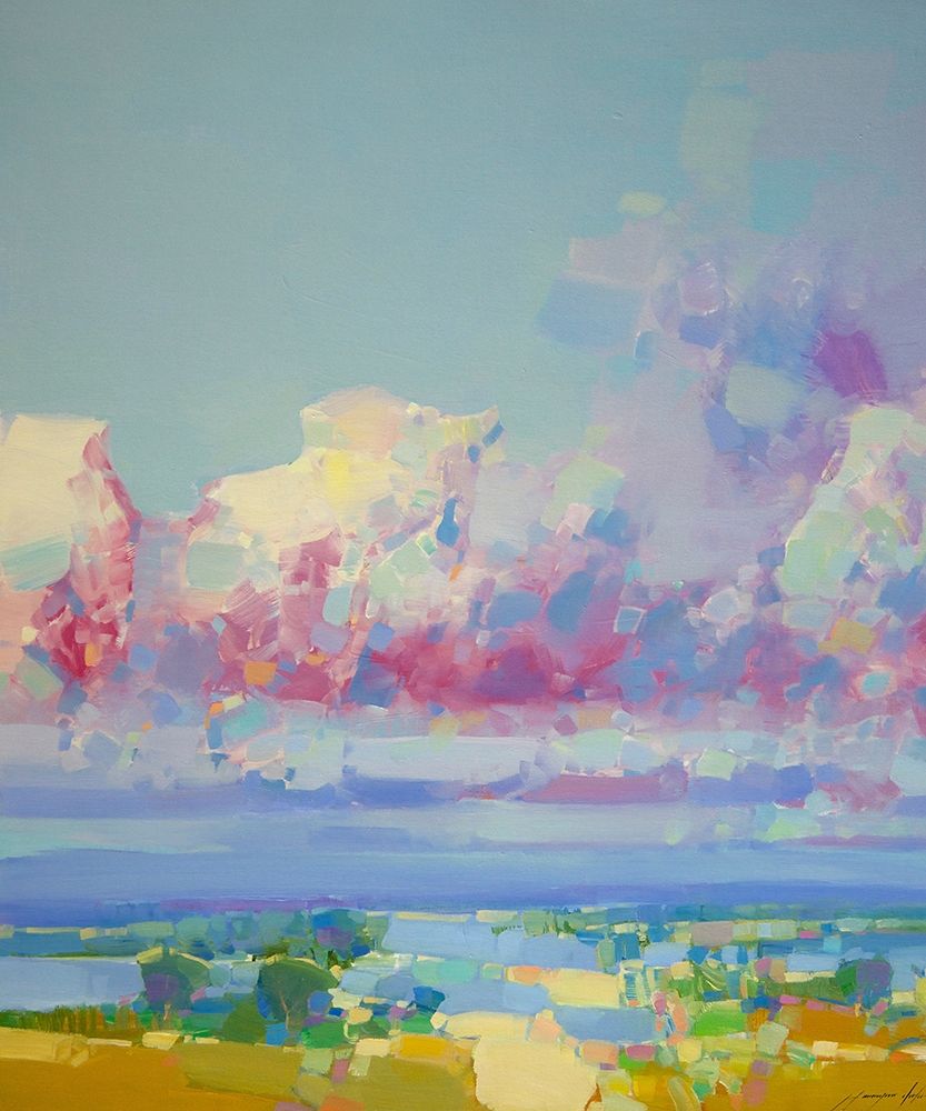 Purple Clouds art print by Vahe Yeremyan for $57.95 CAD