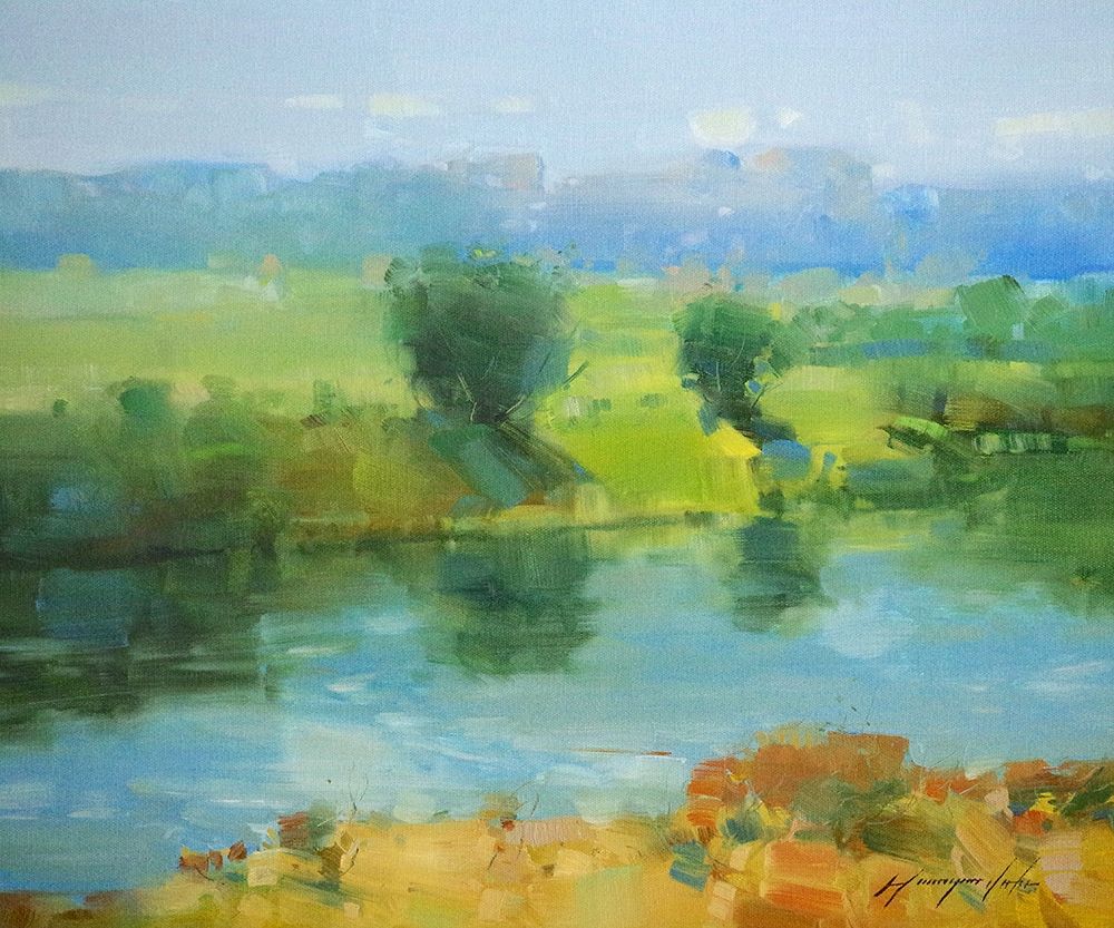 Summer Lake art print by Vahe Yeremyan for $57.95 CAD