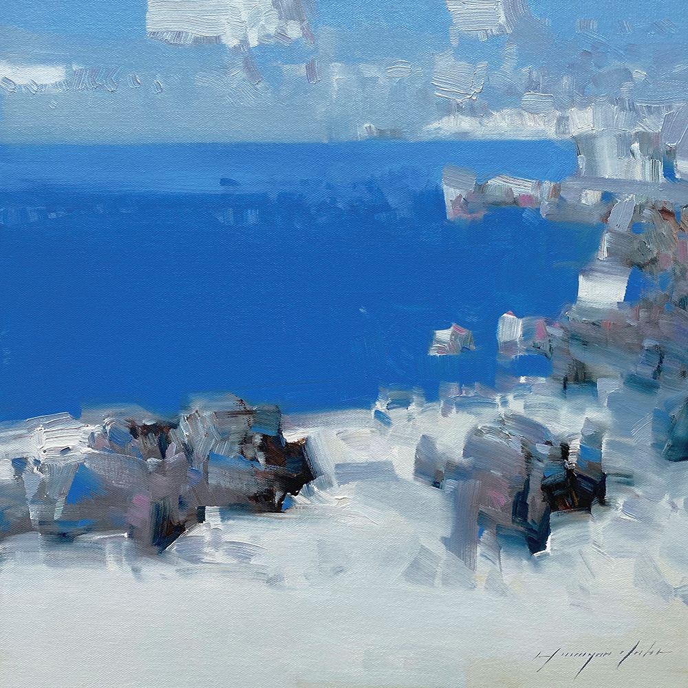 Bay Cliffs art print by Vahe Yeremyan for $57.95 CAD