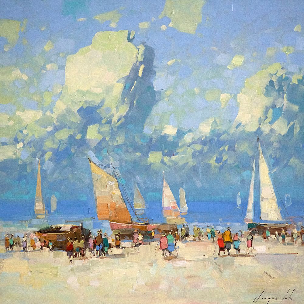 Harbor art print by Vahe Yeremyan for $57.95 CAD
