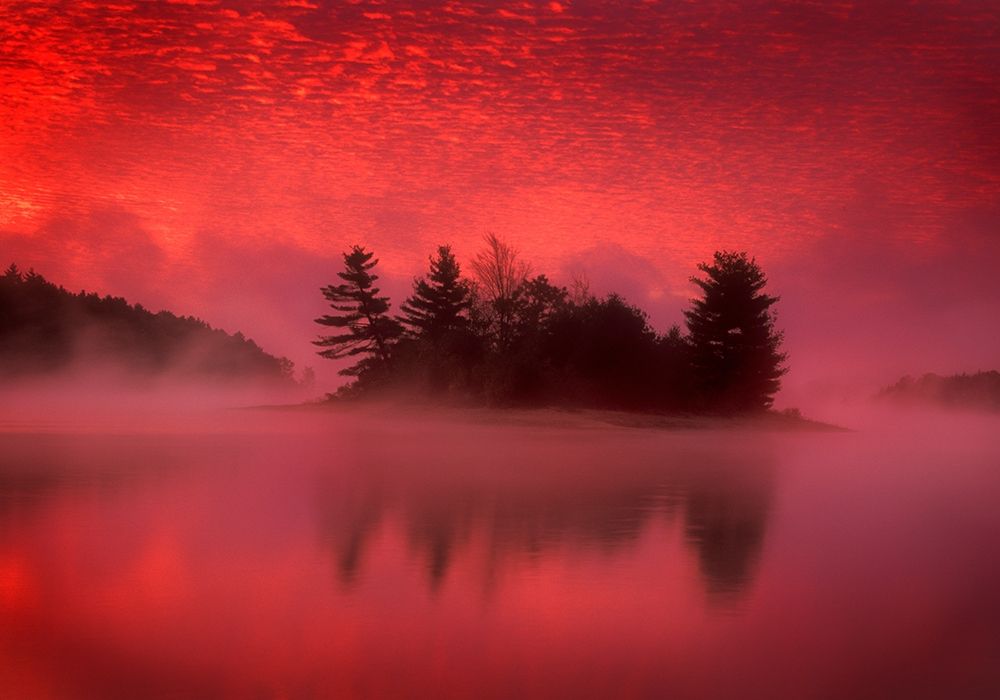 Islands In The Pink art print by Patrick Zephyr for $57.95 CAD