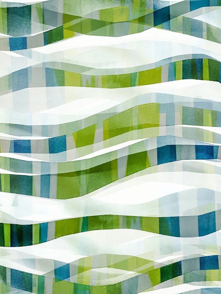 It Goes In Waves No. 1 art print by Lisa Zinna for $57.95 CAD