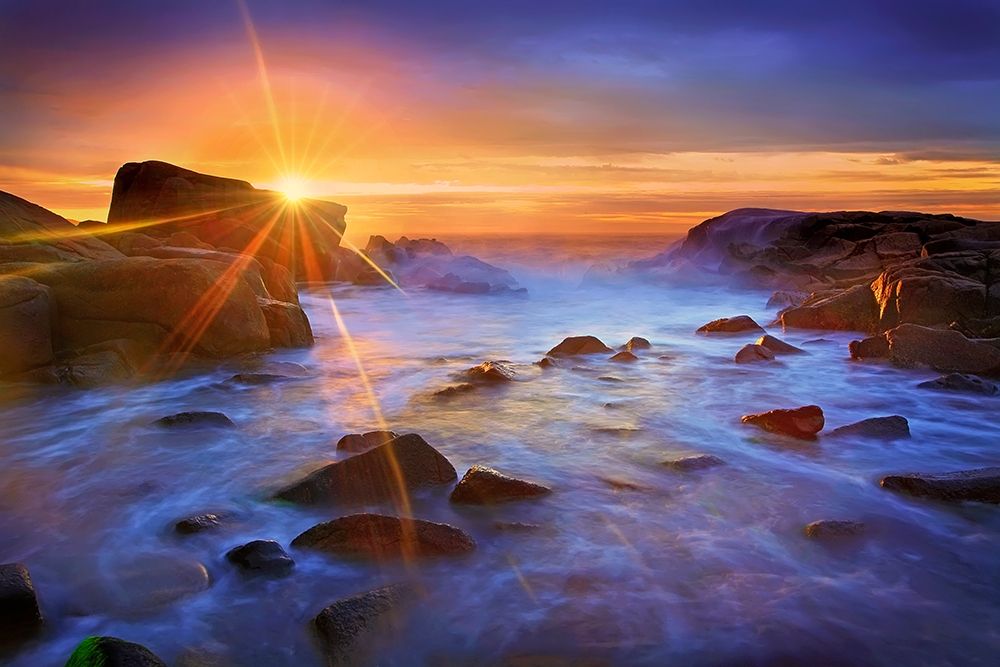 Biddeford Sunrise art print by Patrick Zephyr for $57.95 CAD