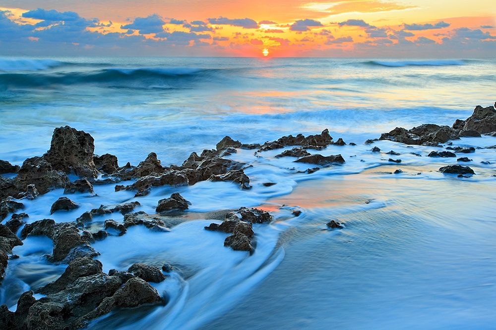 Painted Ocean art print by Patrick Zephyr for $57.95 CAD
