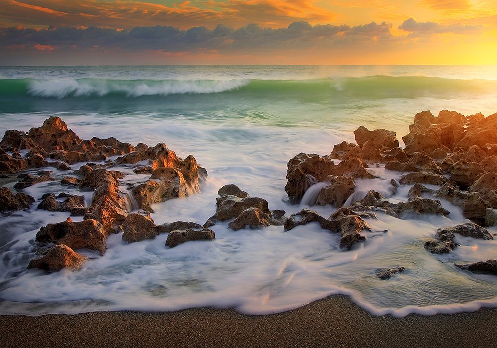 Approaching Wave art print by Patrick Zephyr for $57.95 CAD