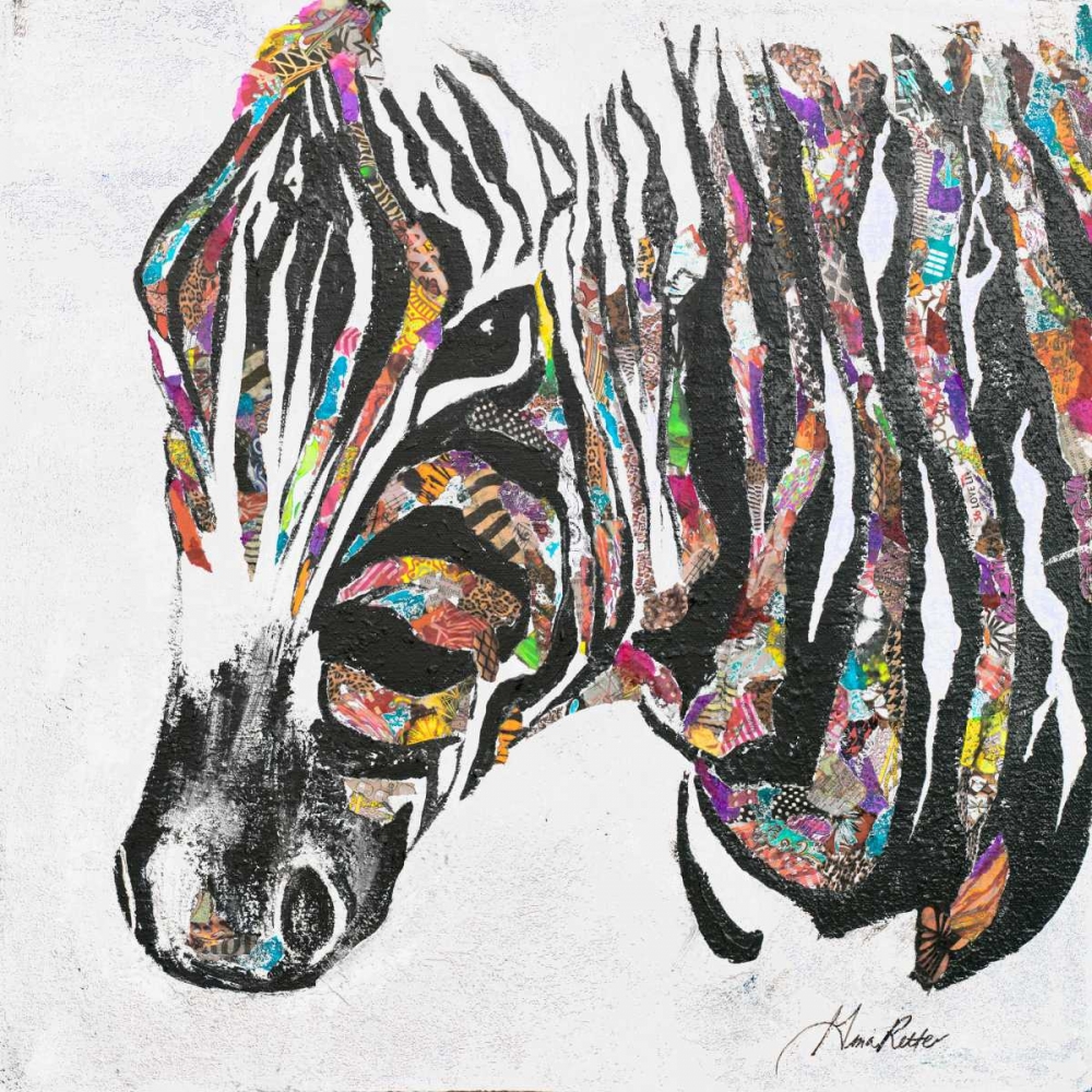 Safari Collage I art print by Gina Ritter for $57.95 CAD