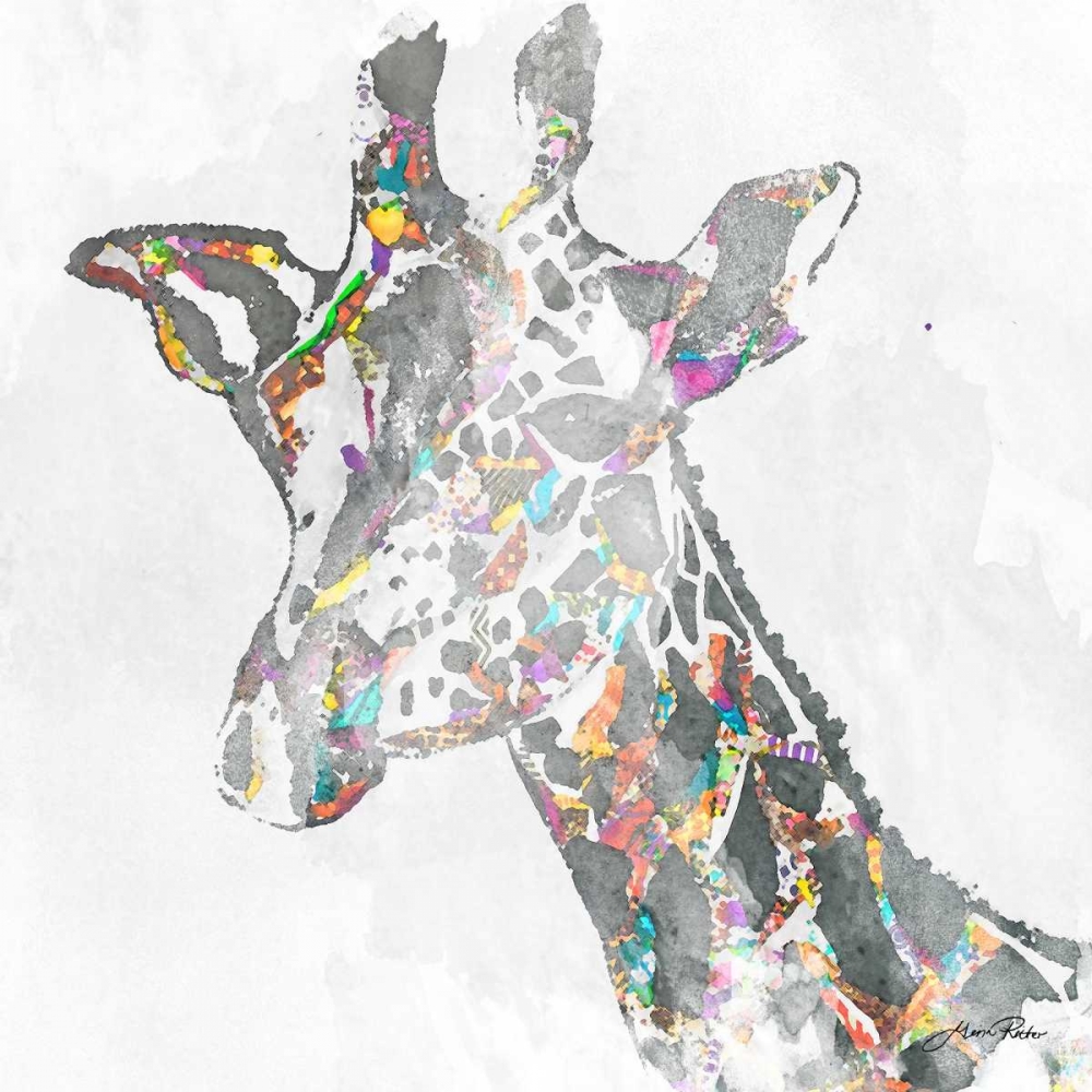 Safari Collage III art print by Gina Ritter for $57.95 CAD