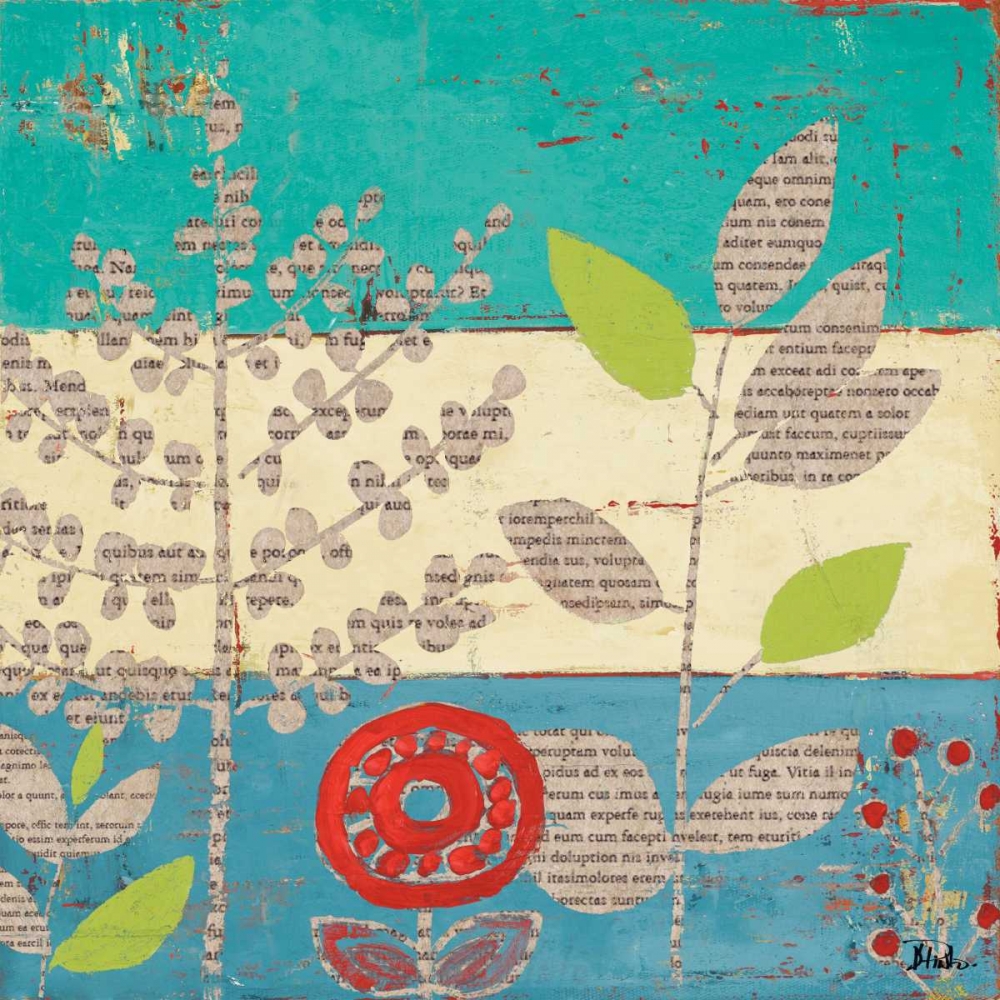 Le Jardin Press I art print by Patricia Pinto for $57.95 CAD