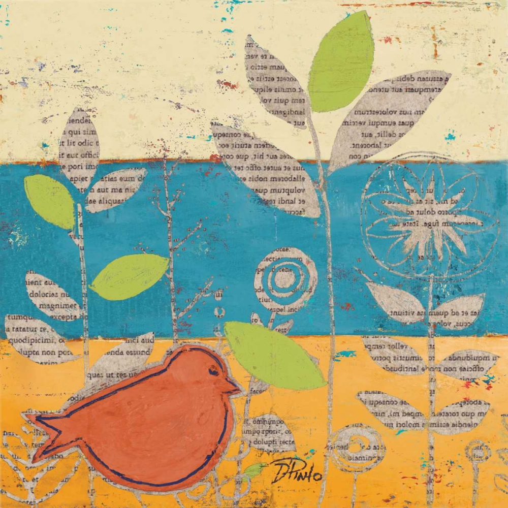 Le Jardin Press II art print by Patricia Pinto for $57.95 CAD