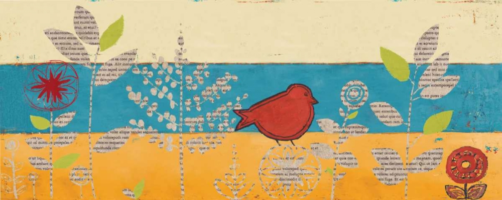 Le Jardin Press Panel II art print by Patricia Pinto for $57.95 CAD