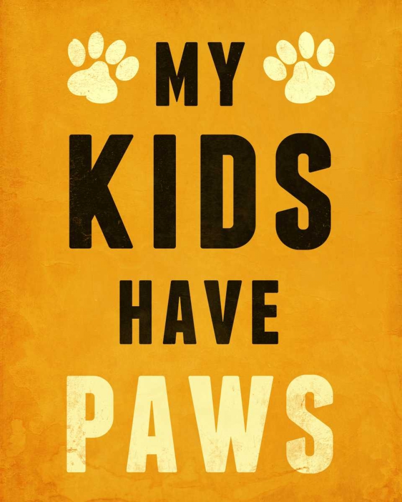 Paw Kids I art print by SD Graphics Studio for $57.95 CAD