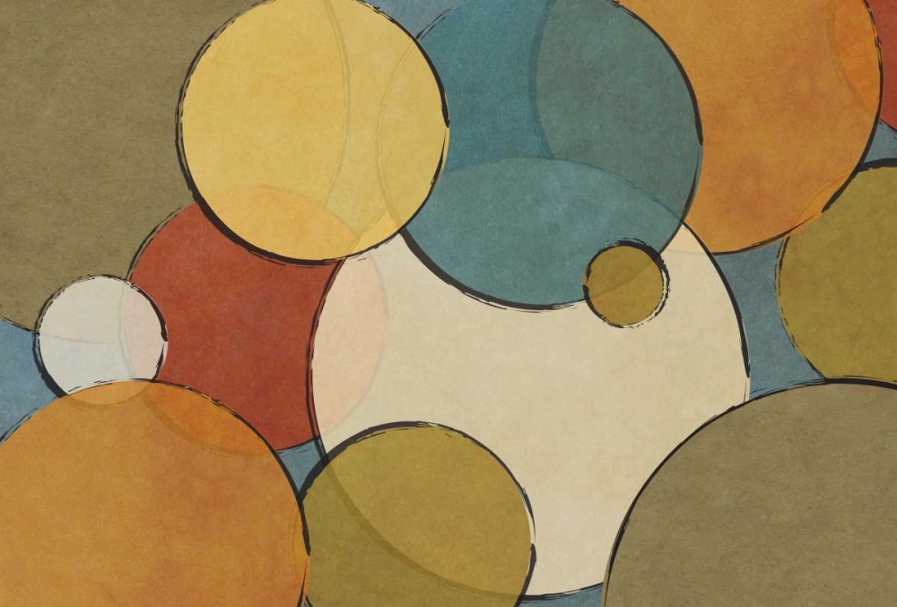Circulos art print by Josefina for $57.95 CAD