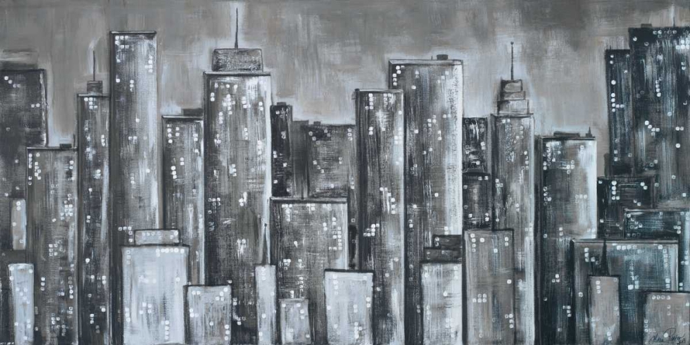 City Eclipse art print by Gina Ritter for $57.95 CAD