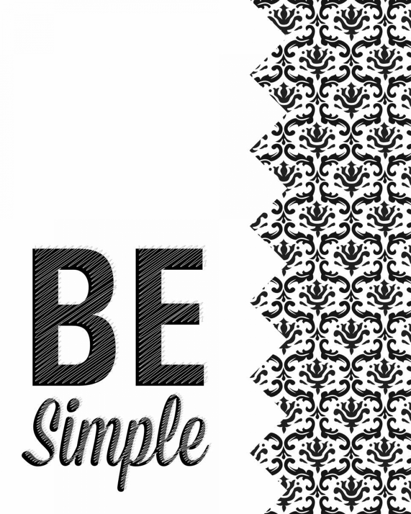 Be Simple Choose Joy I art print by SD Graphics Studio for $57.95 CAD