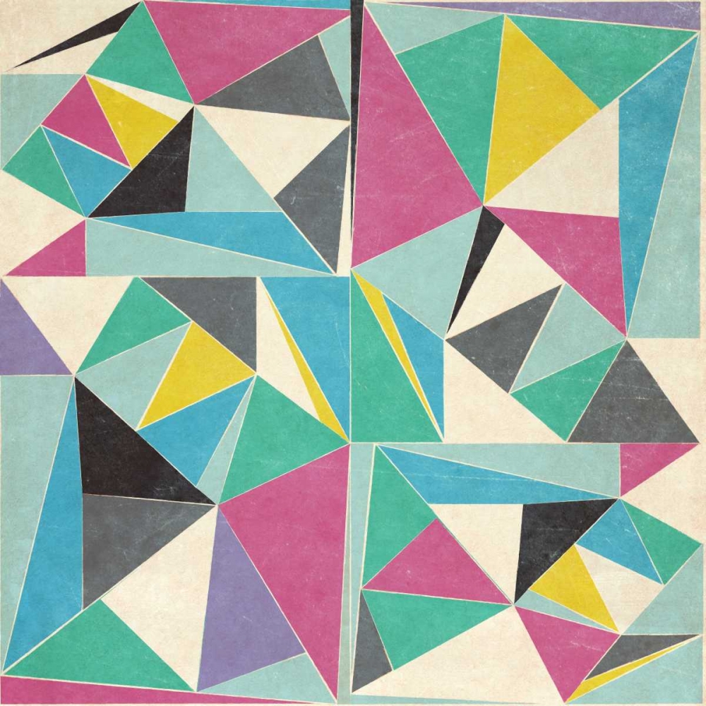 OMG Triangles I art print by SD Graphics Studio for $57.95 CAD