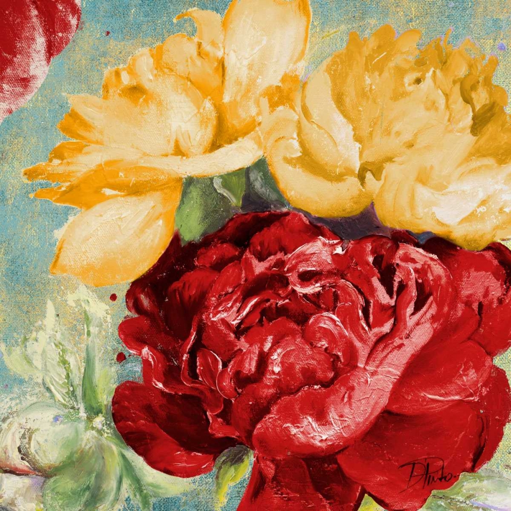 Red Modern Romance III art print by Patricia Pinto for $57.95 CAD