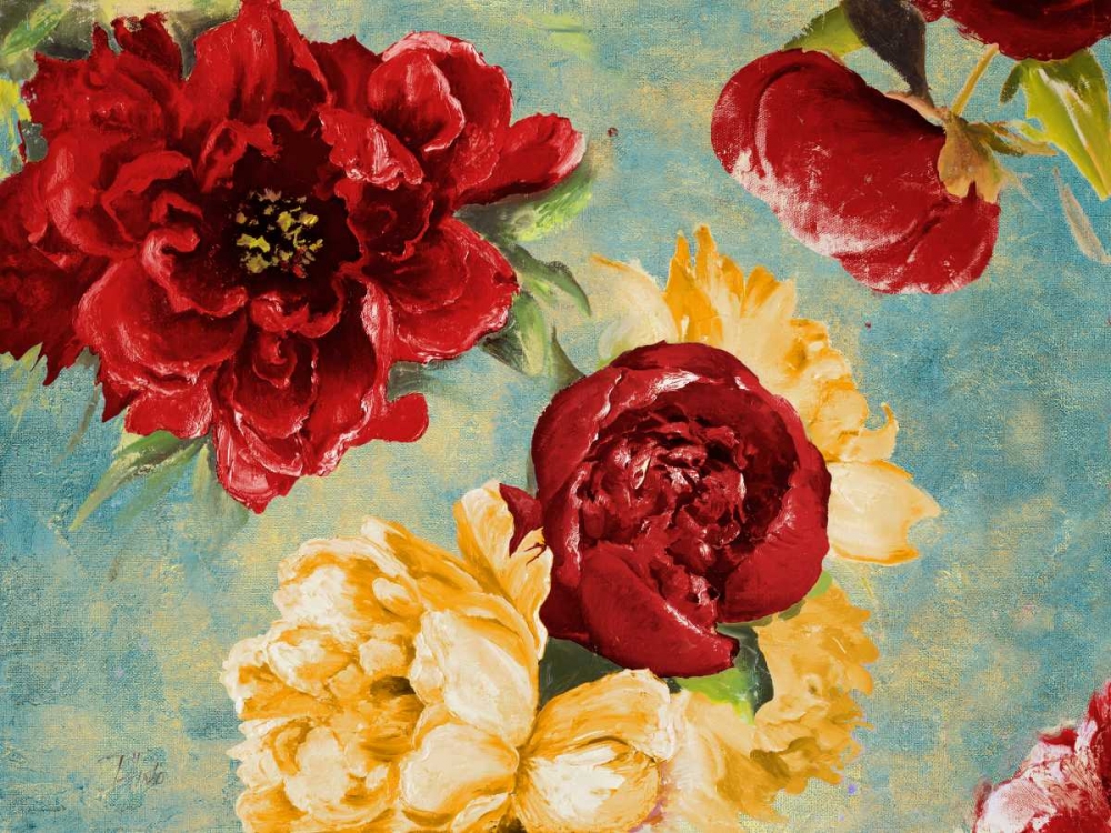 Red Modern Romance art print by Patricia Pinto for $57.95 CAD
