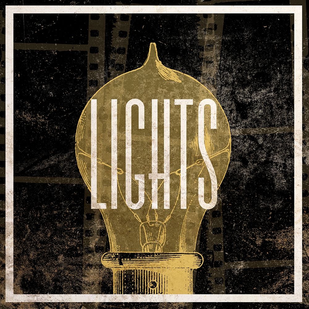 Lights Camera Action III art print by SD Graphics Studio for $57.95 CAD