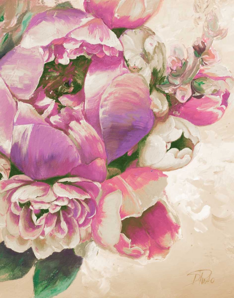 Beautiful Bouquet of Peonies in Pink I art print by Patricia Pinto for $57.95 CAD