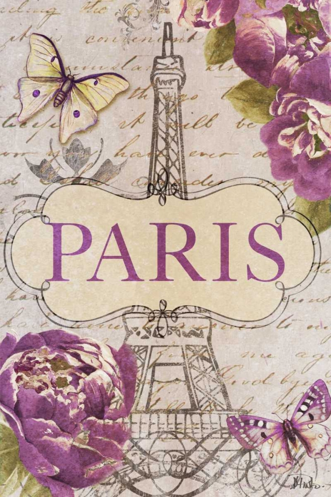 Beautiful Peonies in Paris art print by Patricia Pinto for $57.95 CAD