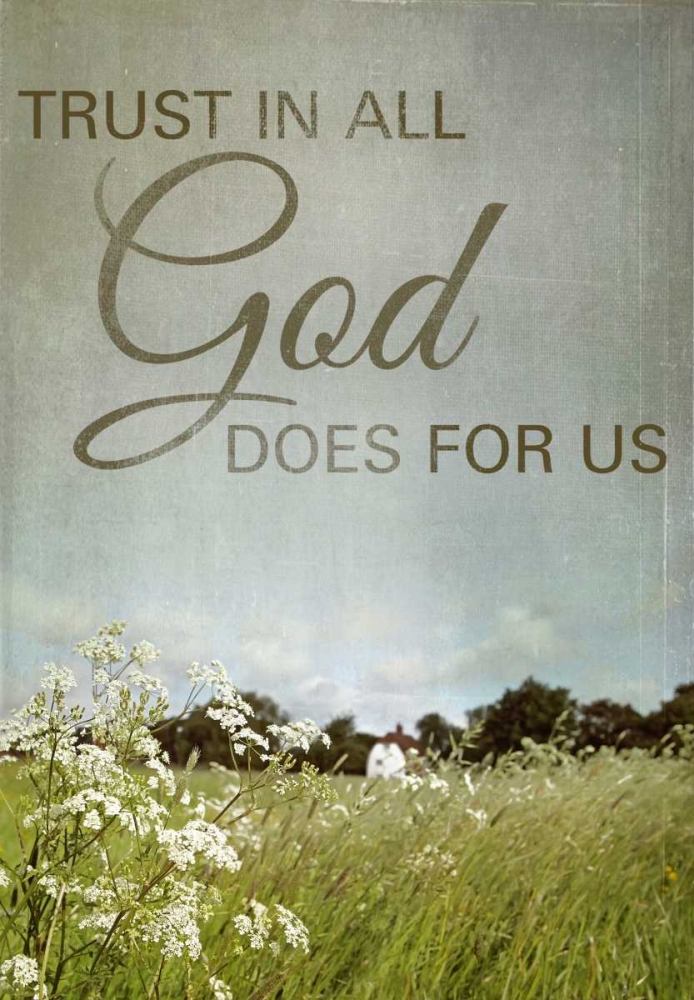 Trust in God art print by Sarah Gardner for $57.95 CAD