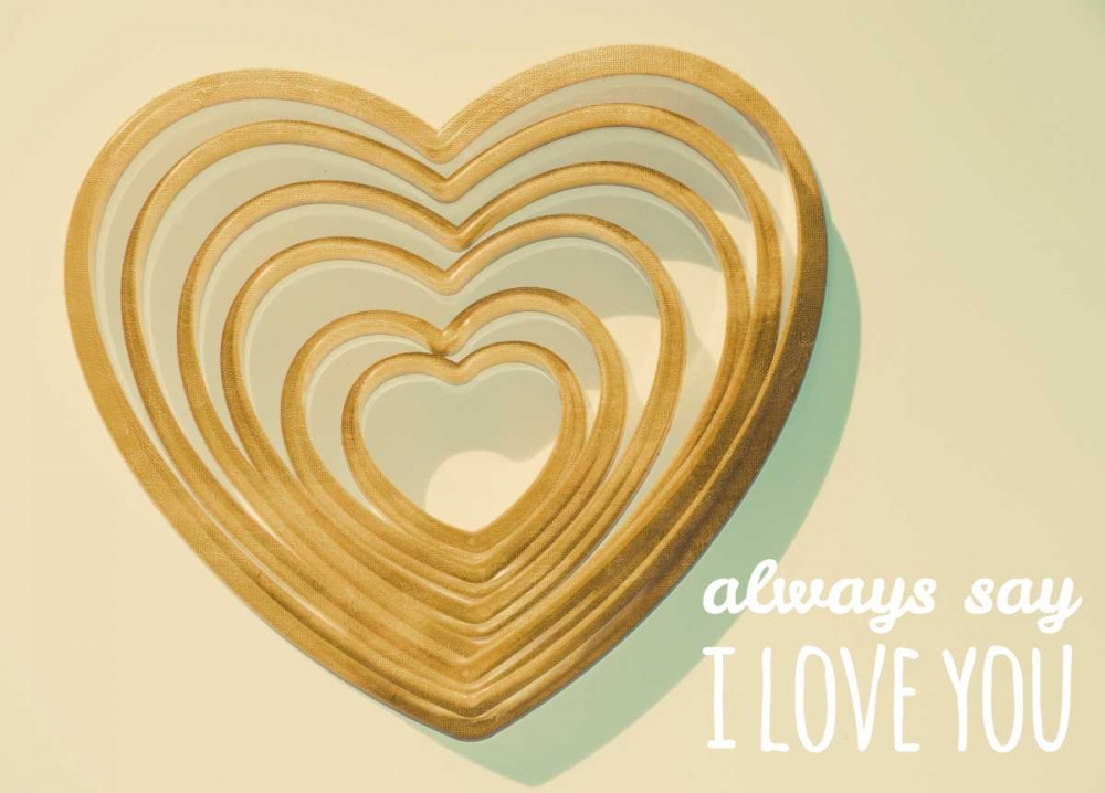Always Say Gold art print by Gail Peck for $57.95 CAD