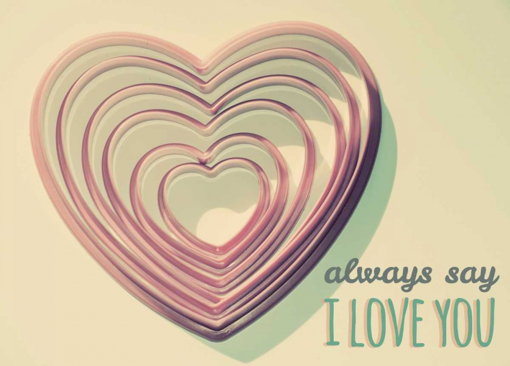 Always Say art print by Gail Peck for $57.95 CAD