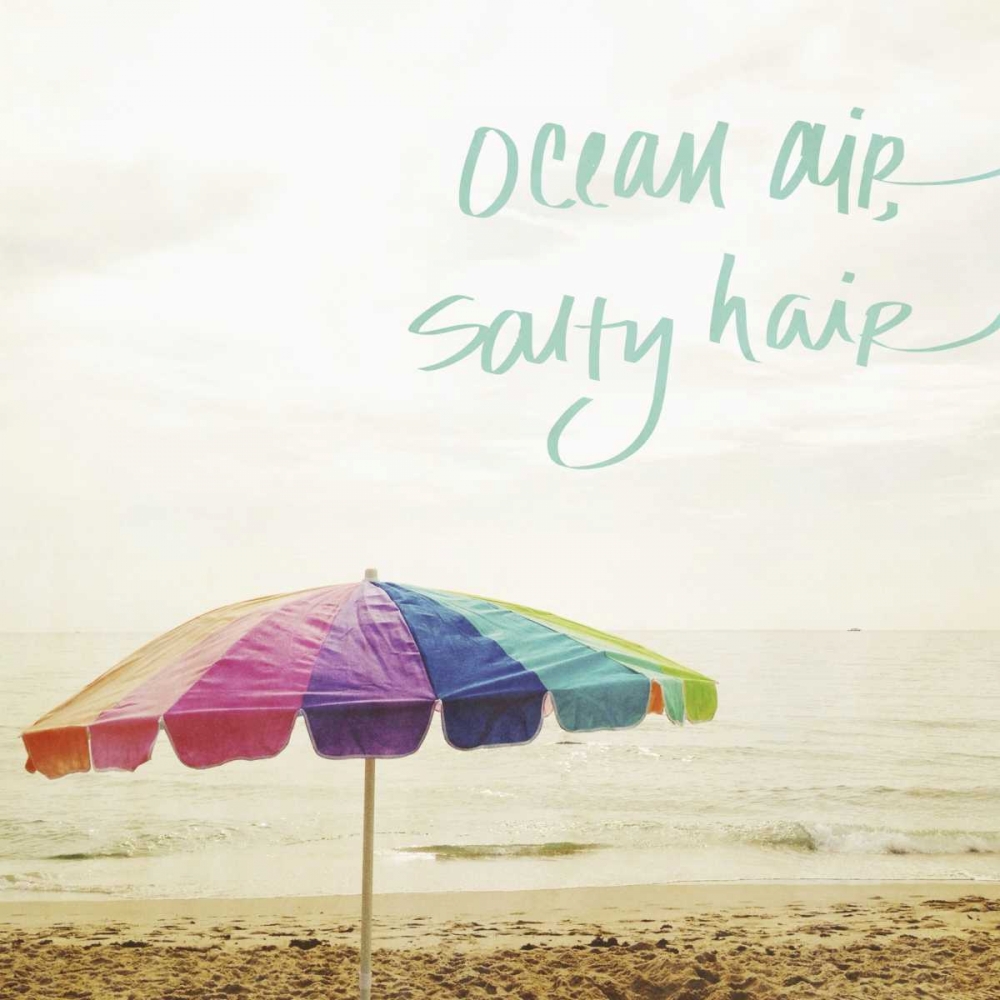 Ocean Air Border art print by Lisa Hill Saghini for $57.95 CAD