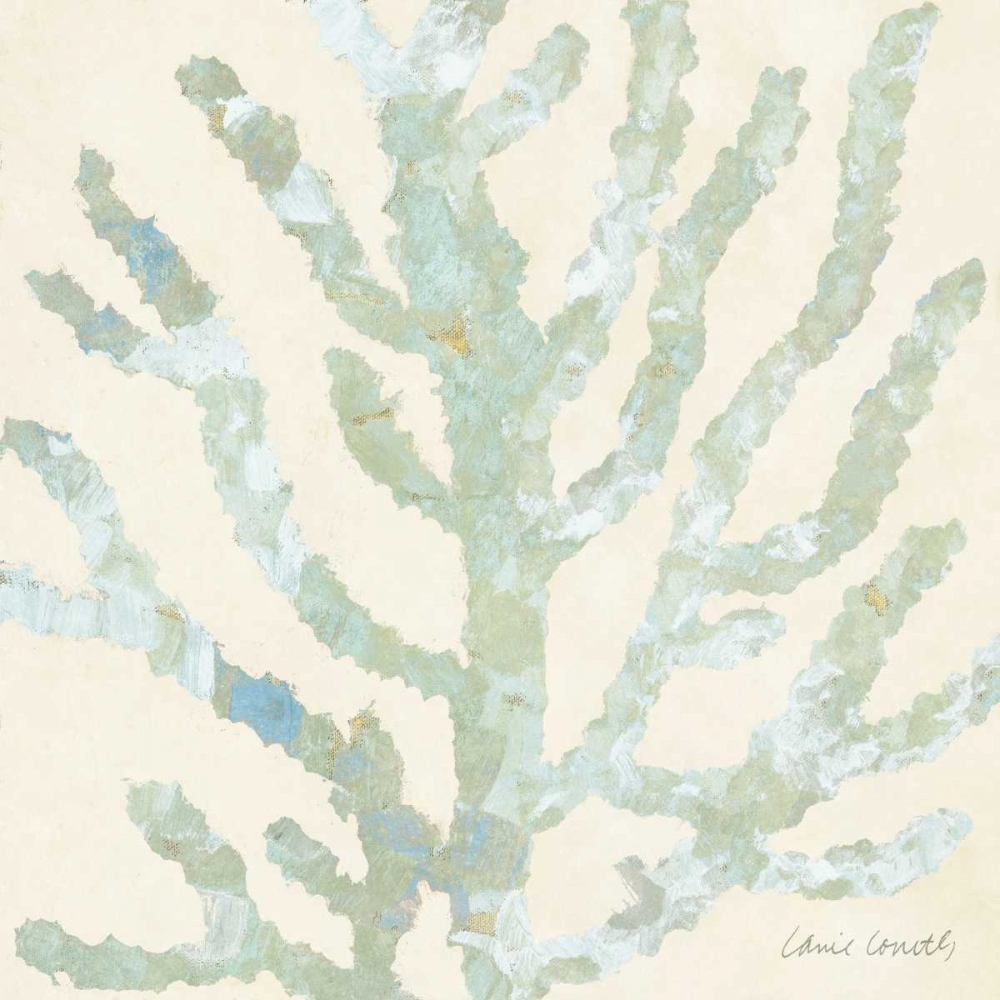 Coral Vision on Cream I art print by Lanie Loreth for $57.95 CAD