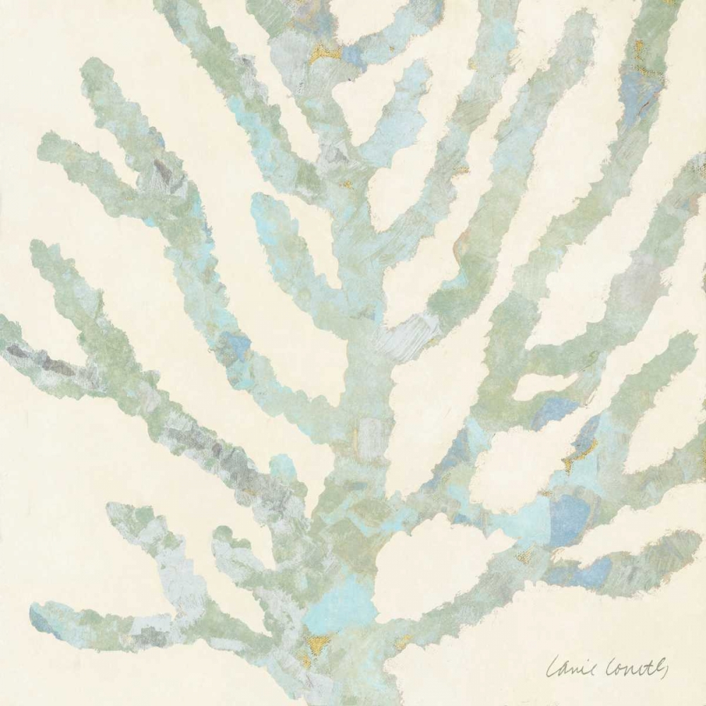 Coral Vision on Cream II art print by Lanie Loreth for $57.95 CAD