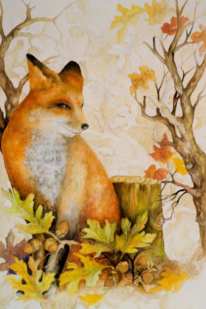 Mystic Woodland I art print by Janice Gaynor for $57.95 CAD