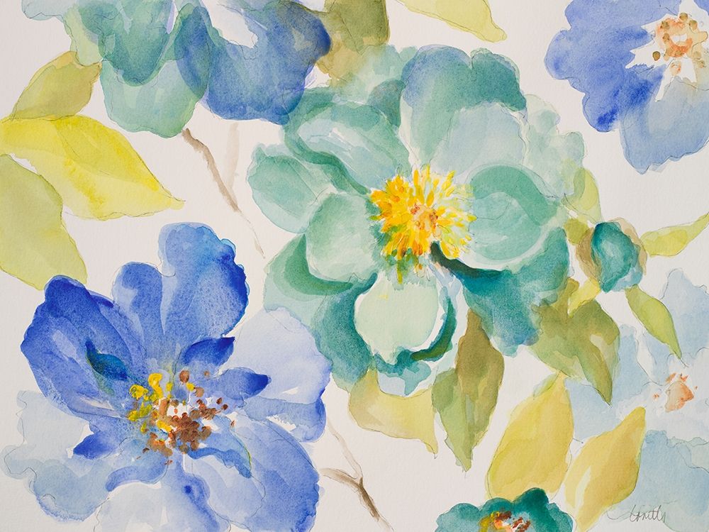 Floral Delicate I art print by Lanie Loreth for $57.95 CAD