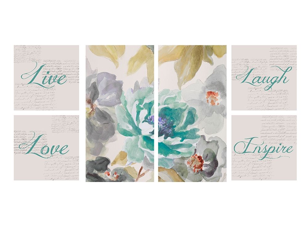 Floral Inspiration Collaboration art print by Lanie Loreth for $57.95 CAD