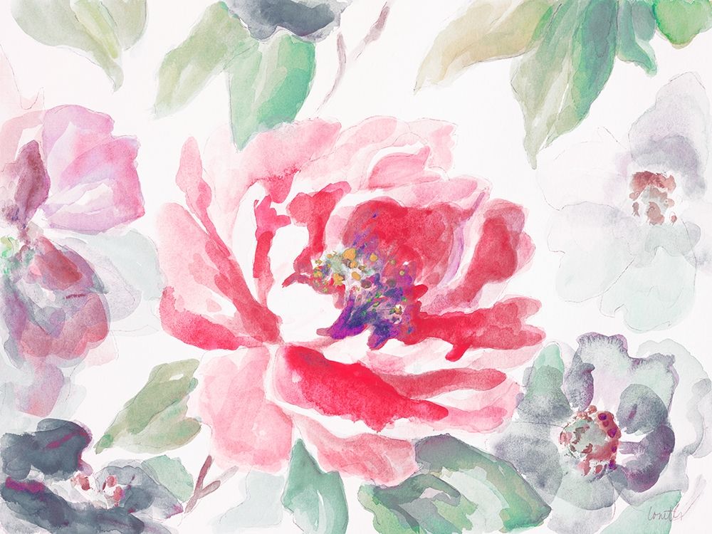 Floral Delicate Spring art print by Lanie Loreth for $57.95 CAD