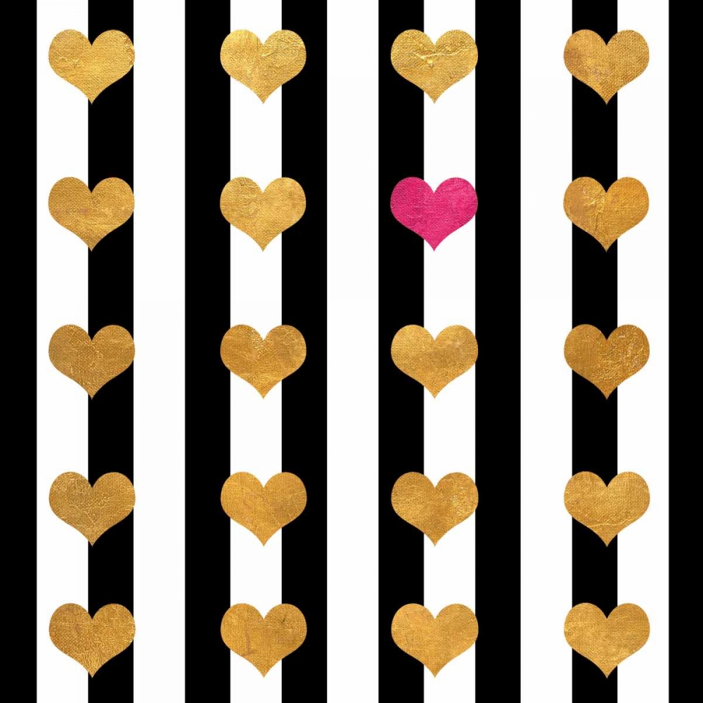 Single Pink Heart art print by Shelley Lake for $57.95 CAD