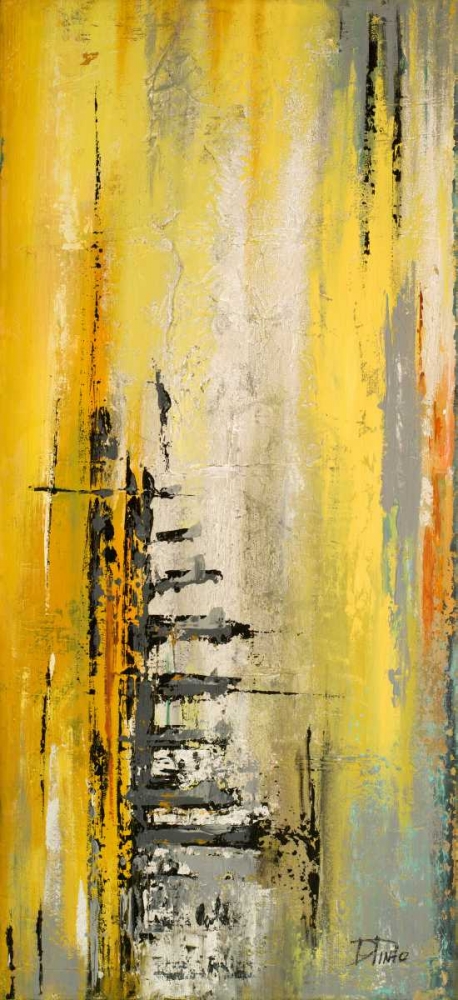 The Yellow and Silver Ones I art print by Patricia Pinto for $57.95 CAD