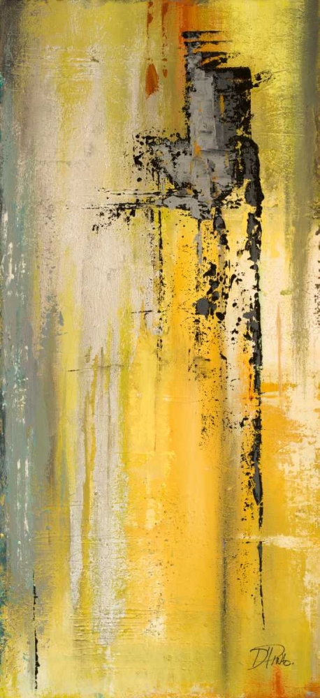 The Yellow and Silver Ones II art print by Patricia Pinto for $57.95 CAD