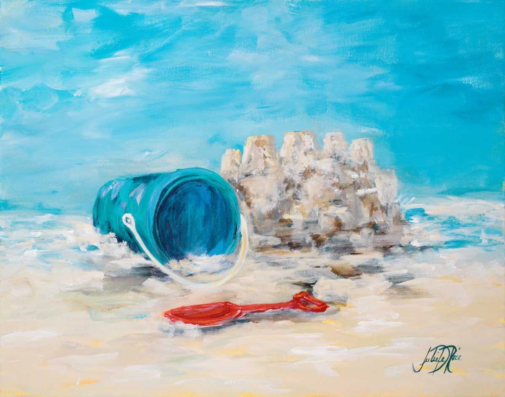 Sandcastles II art print by Julie DeRice for $57.95 CAD