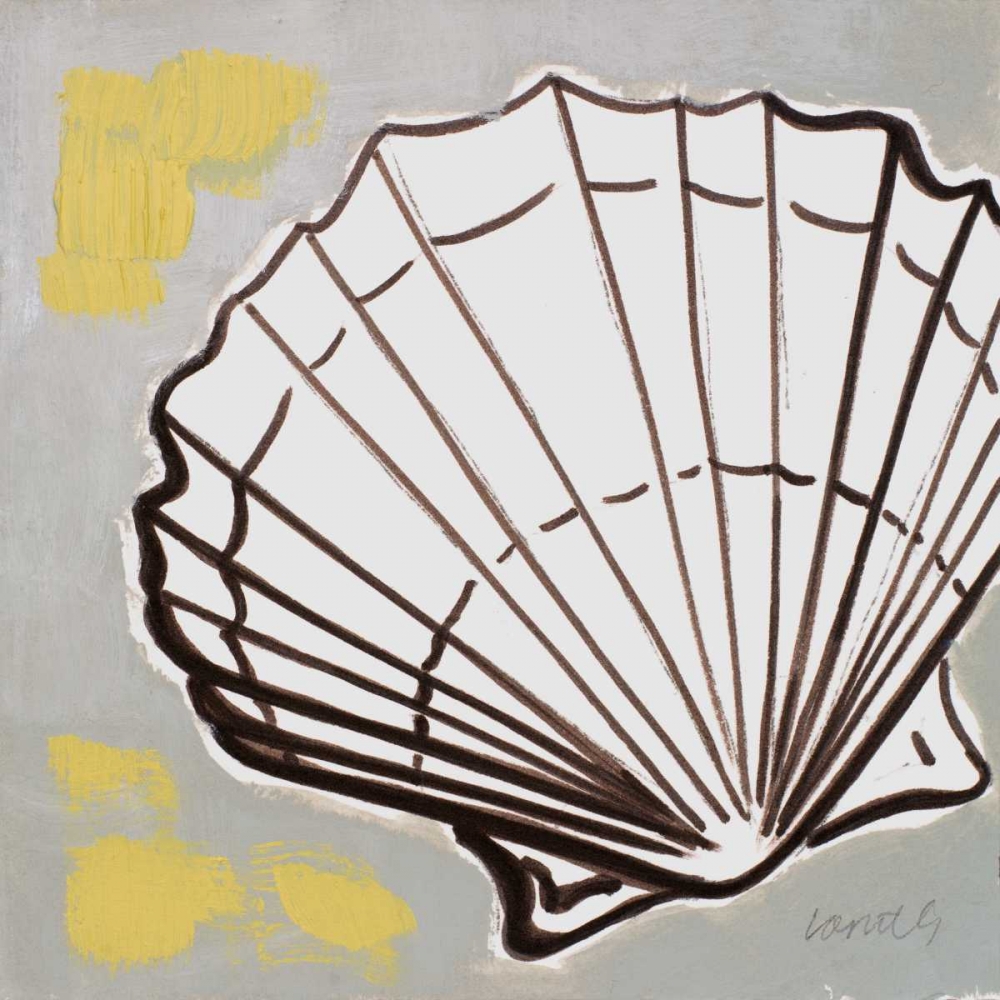 Modern Shell I art print by Lanie Loreth for $57.95 CAD