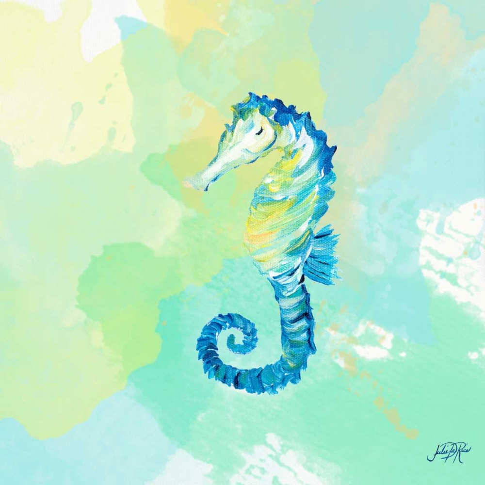 Watercolor Sea Creatures IV art print by Julie DeRice for $57.95 CAD