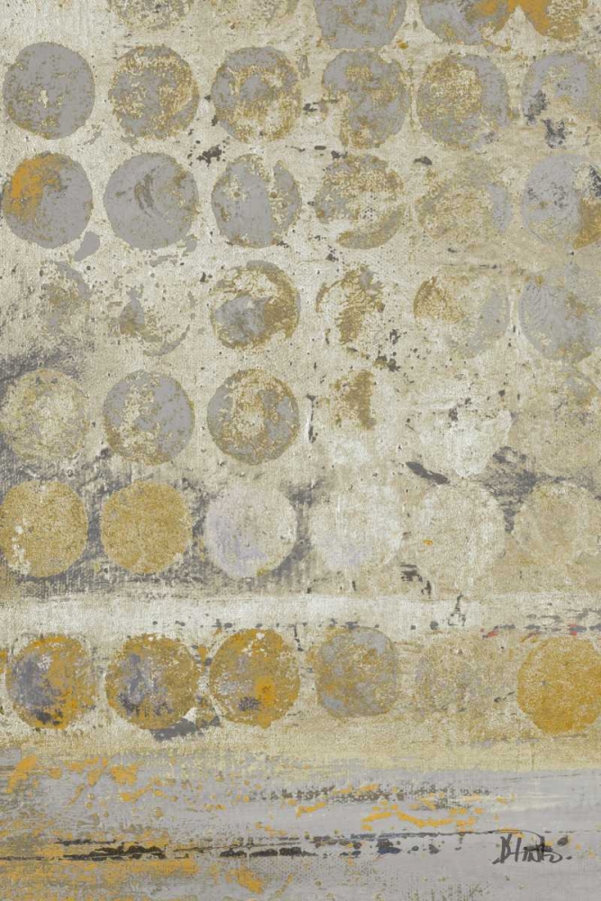 Dots on Gold I art print by Patricia Pinto for $57.95 CAD