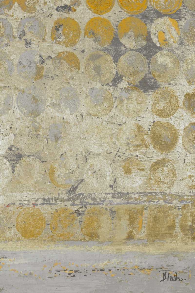 Dots on Gold II art print by Patricia Pinto for $57.95 CAD