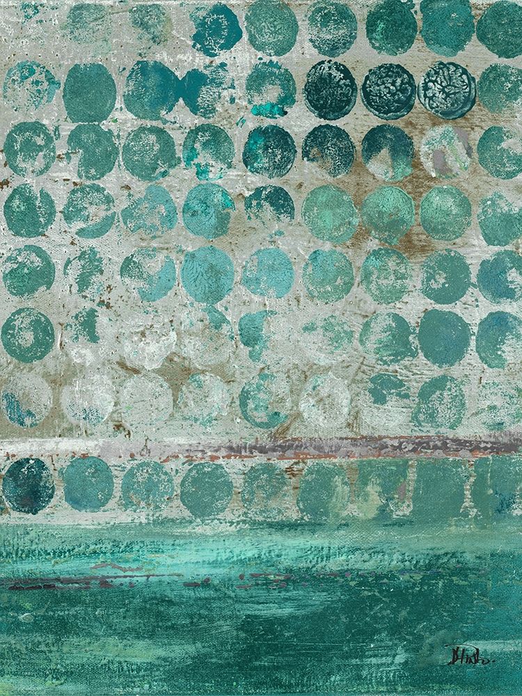 Dots on Turquoise art print by Patricia Pinto for $57.95 CAD