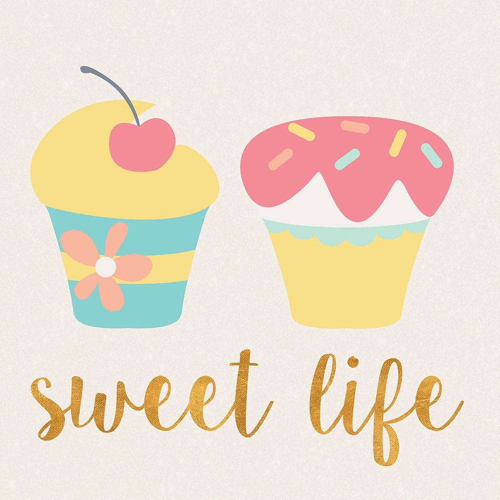 Cupcakes I art print by SD Graphics Studio for $57.95 CAD