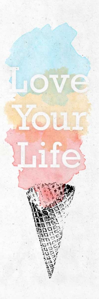 Watercolor Cone II art print by SD Graphics Studio for $57.95 CAD
