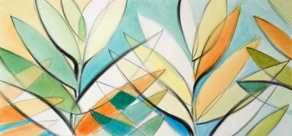 Palm Abstract Panel art print by Lanie Loreth for $57.95 CAD
