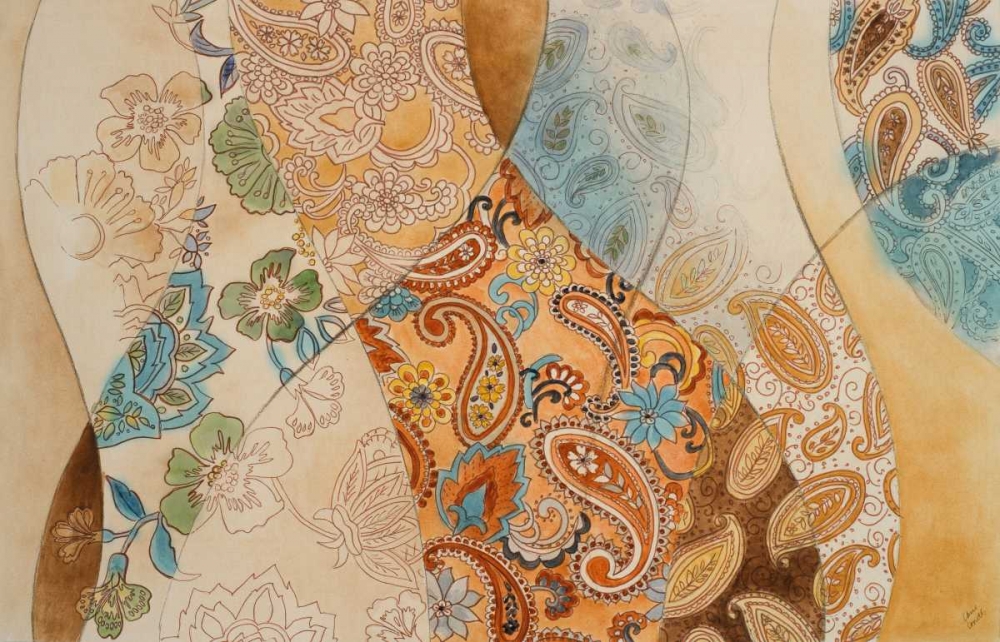 Paisley Coalescence art print by Lanie Loreth for $57.95 CAD
